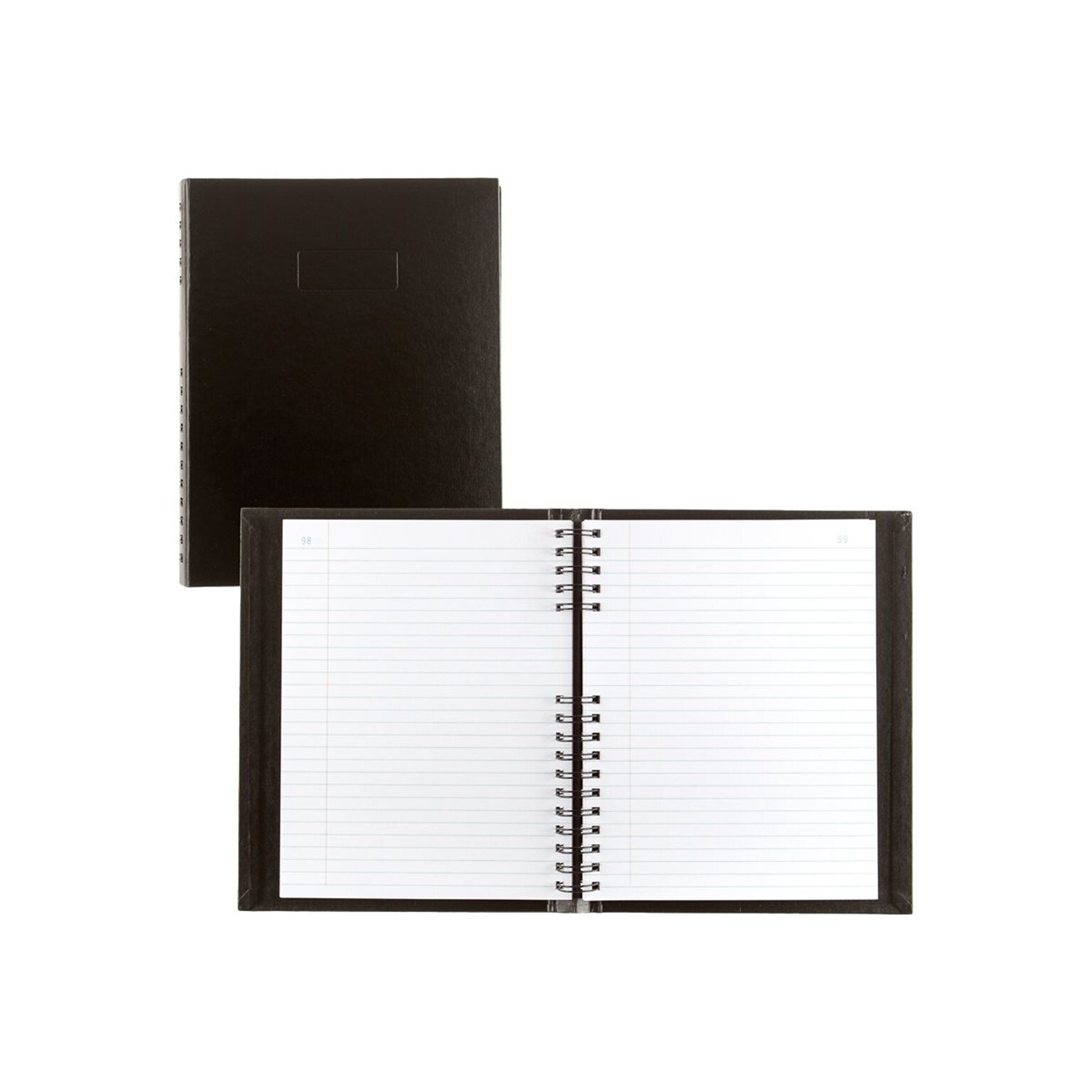 Blueline AccountPro Record Book, 7.69 x 10.25, Black, 150 Sheets/Book (A7963C.01)