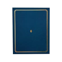 Gartner Studios Certificate Holders, Blue/Gold, 6/Pack (35005)