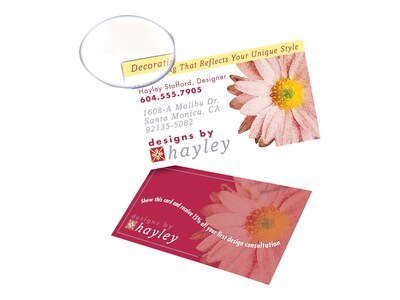 Avery Clean Edge Business Cards, 3.5 x 2, Matte, White, 160/Pack (8869)