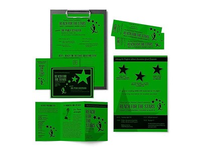 Astrobrights 65 lb. Card Stock Paper, 8.5 x 11, Vulcan Green