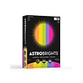 Astrobrights Cardstock Paper, 65 lbs, 8.5 x 11, Assorted Colors, 250/Pack (21004)