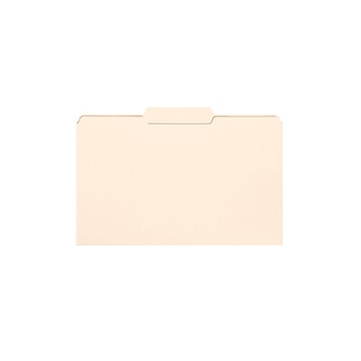 Smead File Folders, 1/3-Cut Tab, Legal Size, Manila, 100/Box (15332)