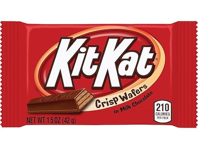 KIT KAT, Milk Chocolate Wafers Candy Snack Size Bulk, Individually
