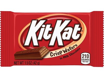 Kit Kat® Milk Chocolate Wafer Snack Size Candy, Jumbo Bag 20.1 oz