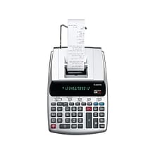 Canon MP25DV-3 2202C001 12-Digit Desktop Printing Calculator, Gray