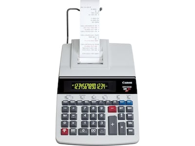 Canon MP41DHIII GB 8709B001AA 14-Digit Desktop Printing Calculator, White