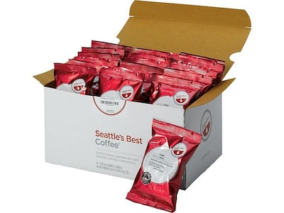 Seattles Best Coffee Portside Blend Level Three Ground Coffee, Medium Roast, 2 oz., 18/Box (SBK11008558)