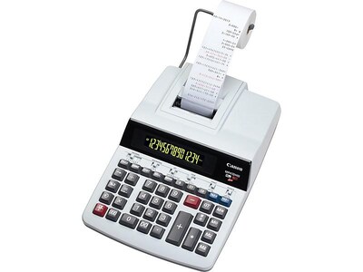 Canon MP41DHIII GB 8709B001AA 14-Digit Desktop Printing Calculator, White