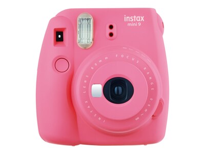Fujifilm Instax Mini 9 Analog Instant Camera, Flamingo Pink