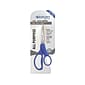 Westcott All Purpose Preferred 7" Stainless Steel Scissors, Pointed Tip, Blue (43217)