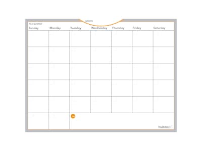 AT-A-GLANCE WallMates Dry-Erase Whiteboard, 24 x 18 (AW5020-28)