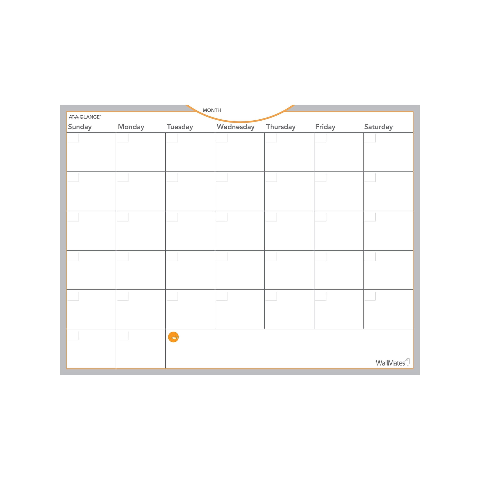 AT-A-GLANCE WallMates Dry-Erase Whiteboard, 24 x 18 (AW5020-28)