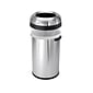 simplehuman Indoor Trash Can with Lid, Brushed Stainless Steel, 21 Gallon (CW1469)
