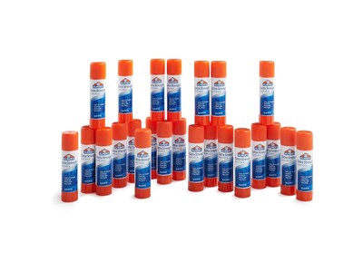 Permanent Glue Stick, .28 oz, 18/Pack