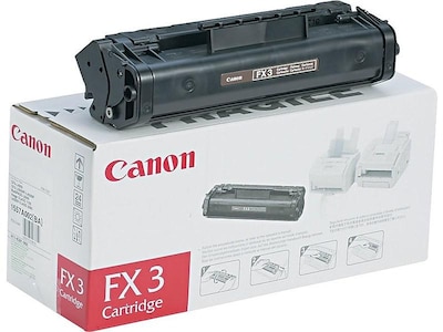 Canon FX-3 Black Standard Yield Toner Cartridge (1557A002BA)