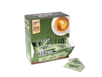 Stevia In The Raw Natural Sweeteners Sugar Packet, 200/Box (4480076014)