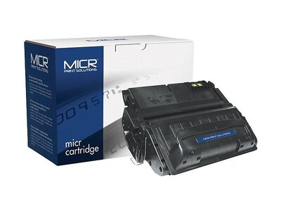 MICR Print Solutions Compatible Black Standard Yield Toner Cartridge Replacement for HP 42A