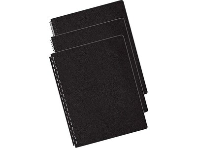 Fellowes Executive Presentation Covers, Oversize, Black, 50/Pack (52146)
