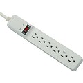 Fellowes 6 Outlets Basic Surge Protector, 15 Cord, (99036)