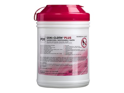 Sani-Cloth Plus Disinfecting Wipes, 160 Wipes/Canister(Q89072)