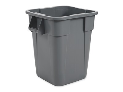 Rubbermaid Brute Indoor Trash Can, Gray Plastic, 40 Gal. (FG353600GRAY)