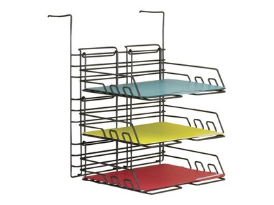 Safco PanelMate Steel Trays, Charcoal (4150CH)