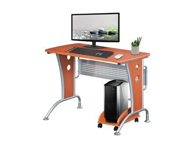 Techni Mobili 44"W Computer Desk, Brown (RTA-8338-DH33)