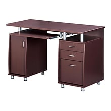 Techni Mobili 47W Computer Desk, Chocolate (RTA-4985-CH36)