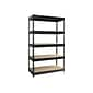 Iron Horse 3800 lb. Rivet Series 5-Shelf Metal Unit, 36"W, Black (17126)