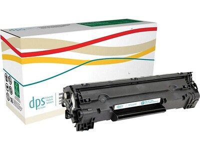 Diversity Products Solutions by Staples HP 36A Remanufactured Black Toner Cartridge, Standard (DPS36AR)