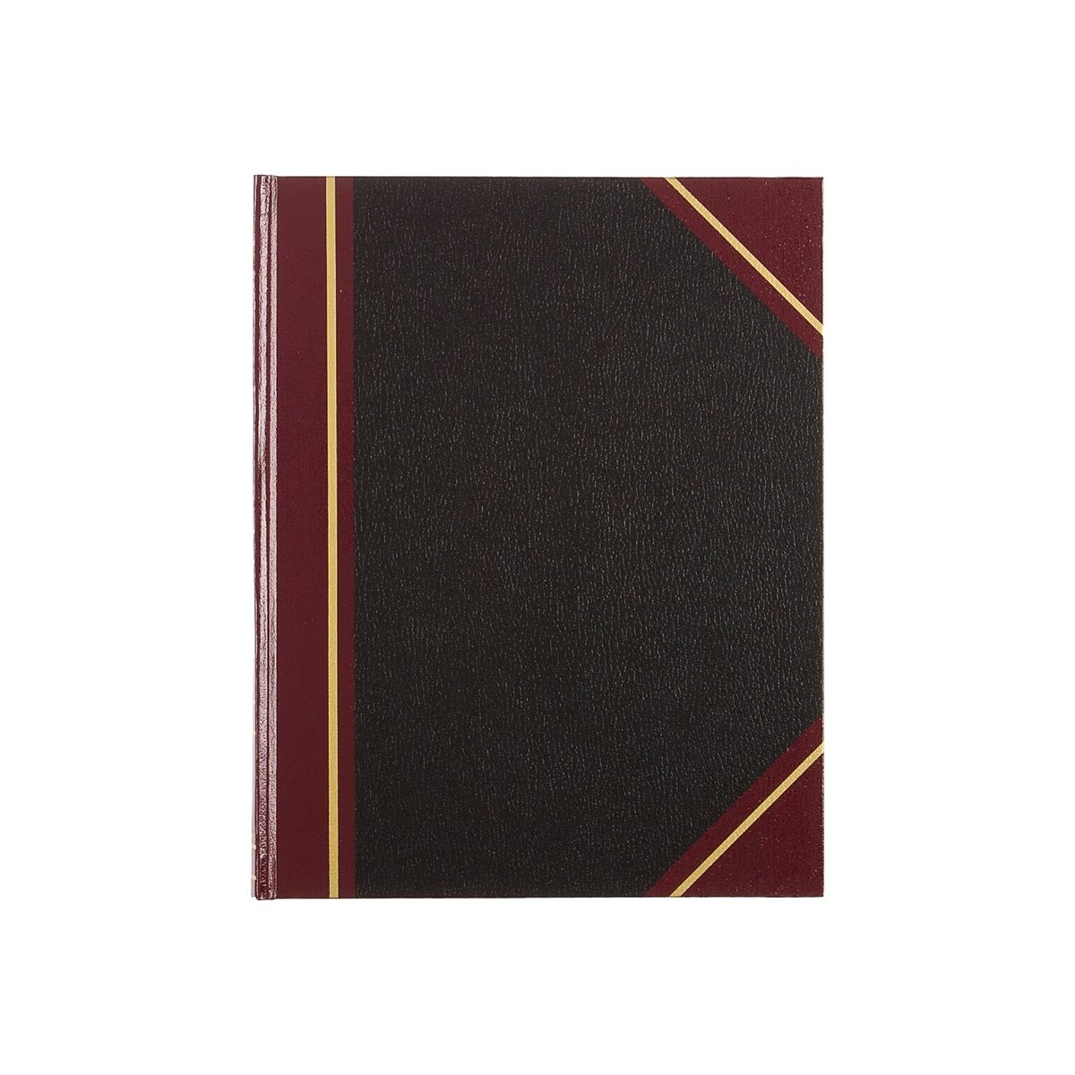 Rediform Texhide Record Book, 7 7/8 x 10, Black, 80 Sheets/Book (56211)