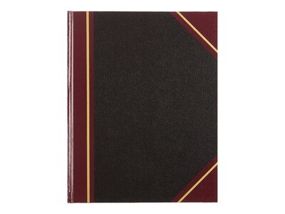 Rediform Texhide Record Book, 7 7/8 x 10, Black, 150 Sheets/Book (56231)