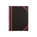 Rediform Texhide Record Book, 7 7/8 x 10, Black, 150 Sheets/Book (56231)