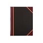 Rediform Texhide Record Book, 7 7/8" x 10", Black, 150 Sheets/Book (56231)