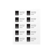 Avery Clean Edge Business Cards, 2 x 3 1/2, Matte White, 1000 Per Pack (5874)