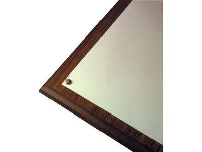 NuDell Economical MDF Certificate Frame, Walnut  (18811M)