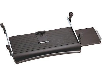 Fellowes Office Suites Adjustable Keyboard Drawer, Black (9140303)