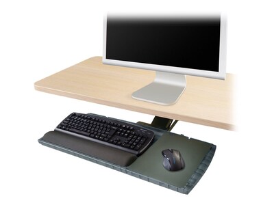 Kensington Underdesk Platform Adjustable Keyboard Tray Gray