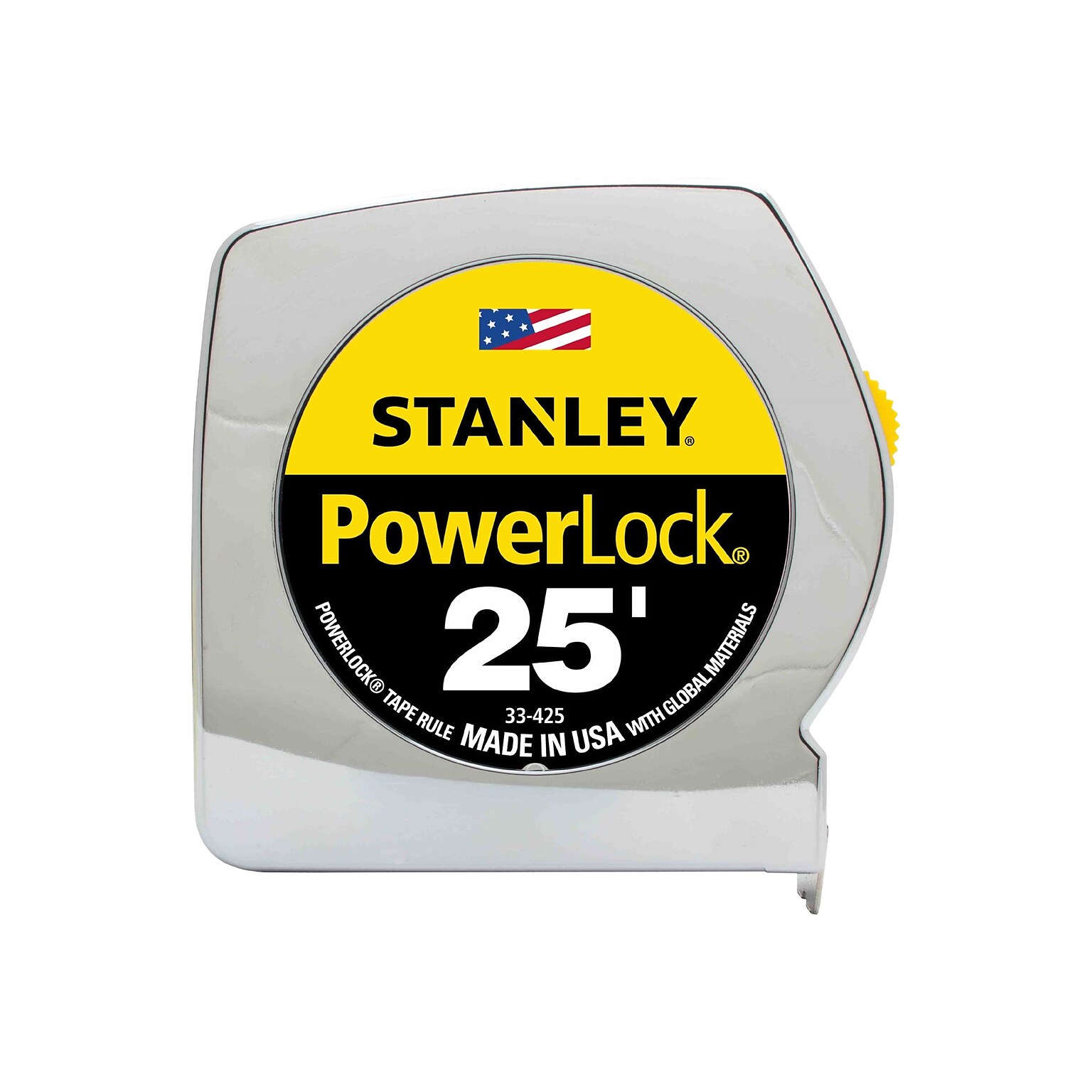 Stanley PowerLock 25 Tape Measure, Mylar-coated (33-425)