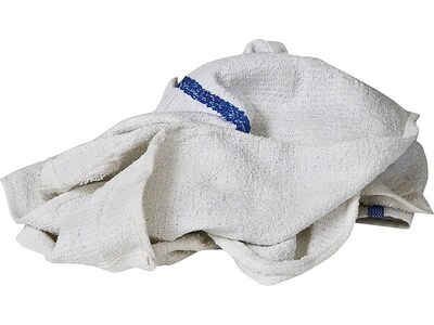 Monarch Brands Cotton Wipers, White 60/Box (N030-W69-10)