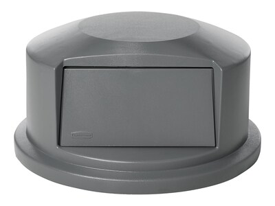 Rubbermaid BRUTE Outdoor Lid, Gray Polyethylene, 44 Gal. (FG264788GRAY)