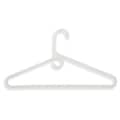 Honey-Can-Do Heavy-Duty Plastic Clothes Hangers, White, 18/Pack (HNG-01178)
