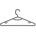 Honey-Can-Do Plastic Clothes Hangers, Black, 60/Pack (HNG-01520)