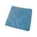 Impact Premium Weight Microfiber Dry Cloths, Blue, 12/Pack (LFK500)