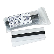 Panter Company Label Holders, 2 x 6, Clear, 10/Pack (PCM2)