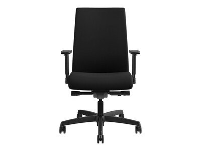 HON Ignition Fabric Task Chair, Black (HONIW104CU10) NEXT2019 NEXT2Day