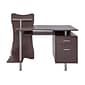 Techni Mobili 51"W Computer Desk, Brown (RTA-325-CH36)