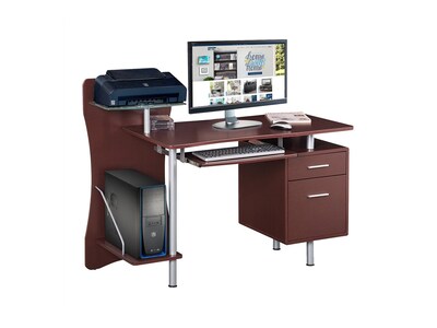 Techni Mobili 51"W Computer Desk, Brown (RTA-325-CH36)