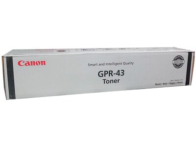 Canon GPR-43 Black Standard Yield Toner Cartridge, Prints Up to 32,500 Pages (4792B003AA)