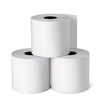 Staples® Recycled Bond Cash Register/POS Rolls, 1-Ply, 2 1/4 x 130, 12/Carton (18237-CC)